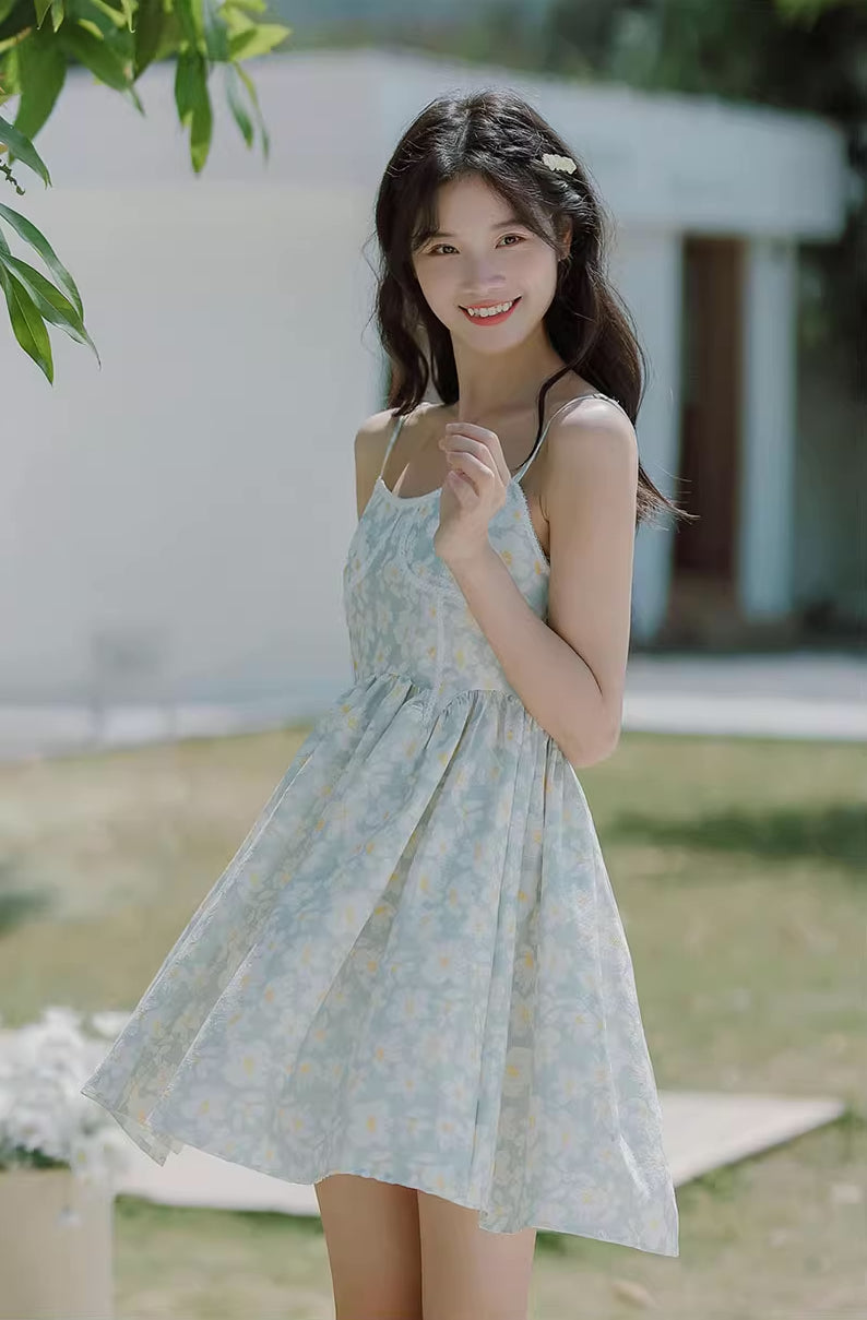 Two-Piece Daisy Cami Mini Dress Maxct