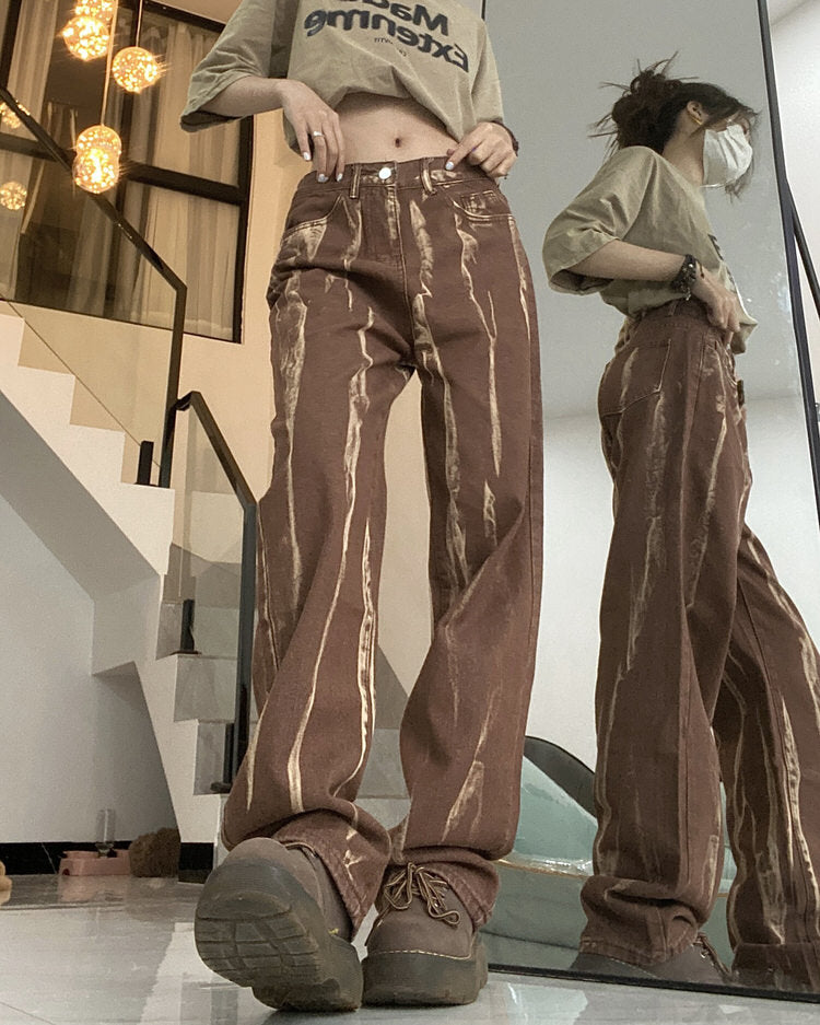 Fashion Week Brown Jeans Maxct
