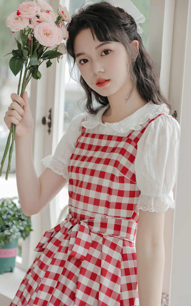 Gingham Picnic Cami Dress Maxct
