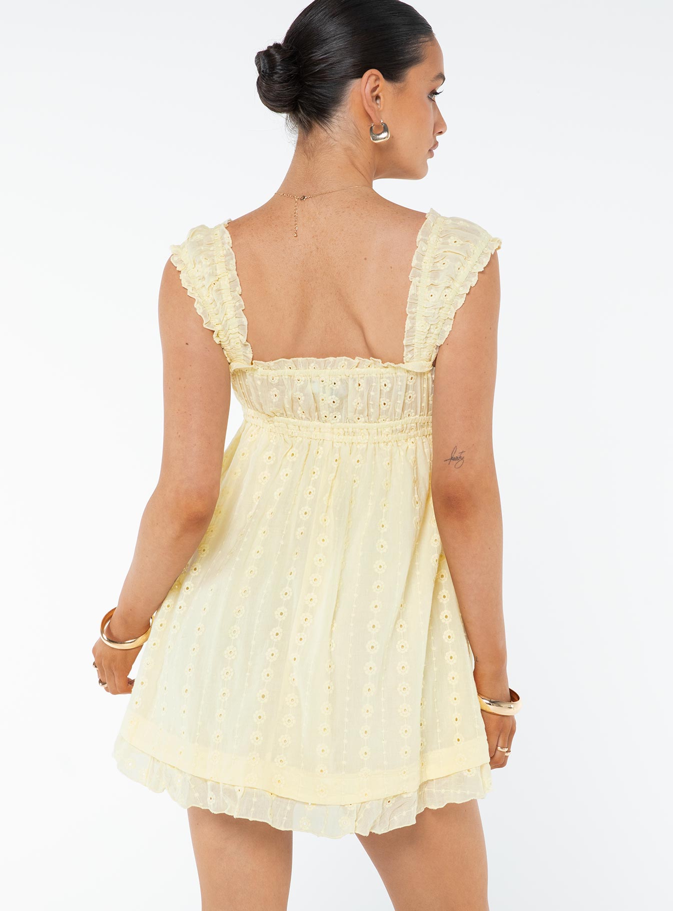 Maxct Carlita Mini Dress Yellow