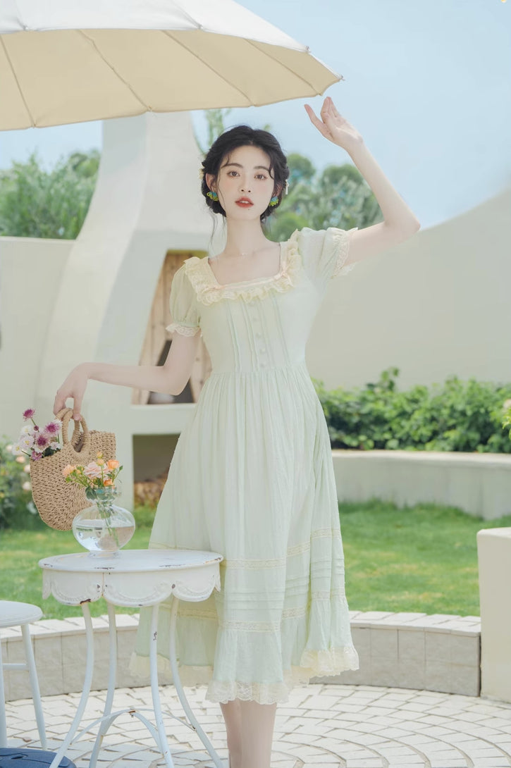 Sorbet Lace Midi Dress Maxct