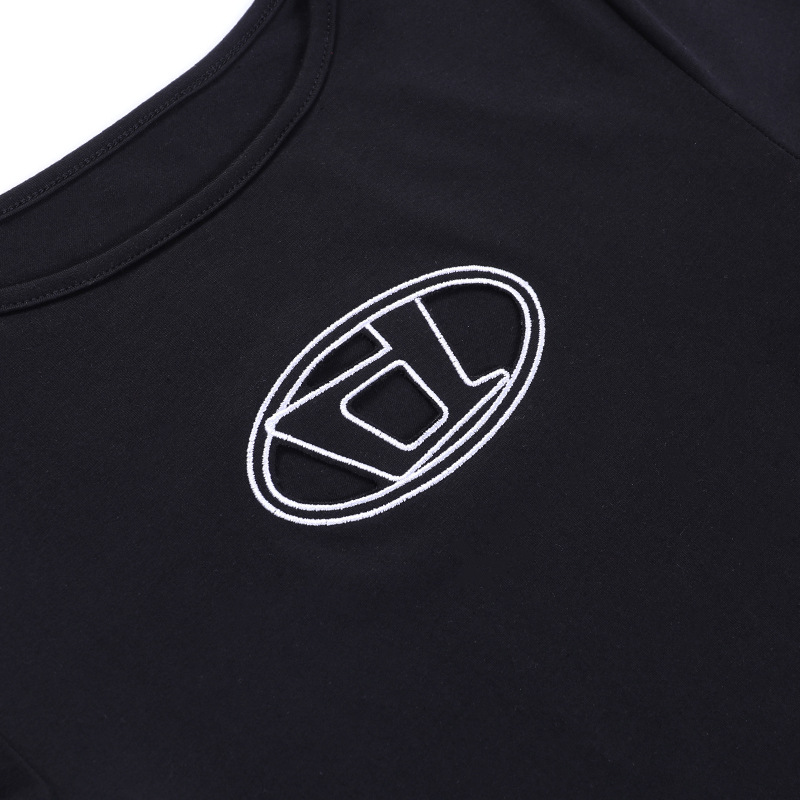 Summer Dress For Women Y2k Clothing Short Sleeve Mini Sexy Streetwear Hollow Out Black Vestido Feminino One Piece Outfits