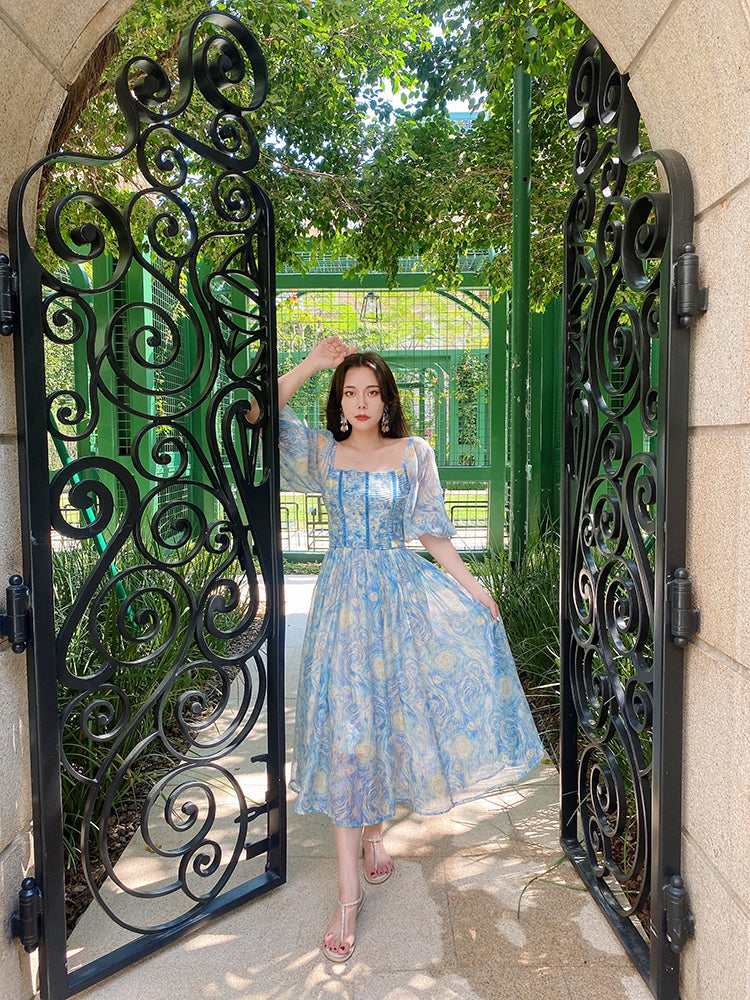 Starry Nights Midi Dress Maxct