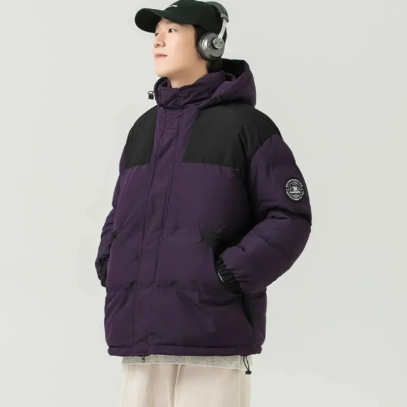 Maxct Velvet Hooded Cotton Jacket