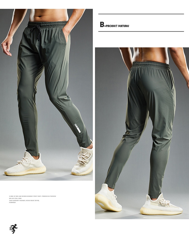 Elastic Men's Running Sport Pants: Jogging. Training. and Fitness - true deals club