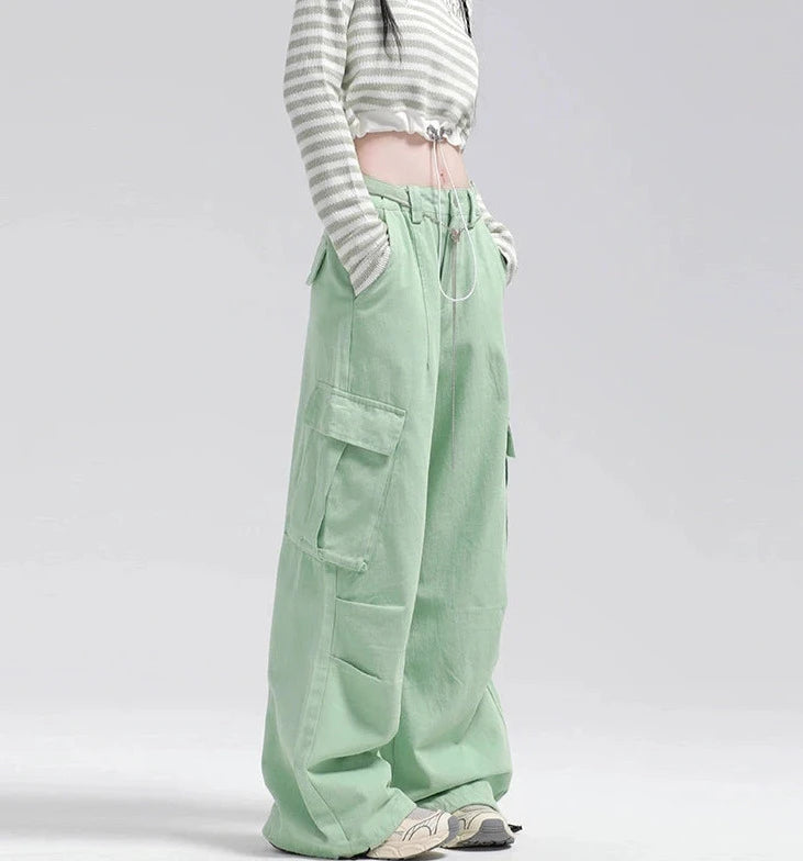 KKYES Butterfly Cargo Pants Maxct