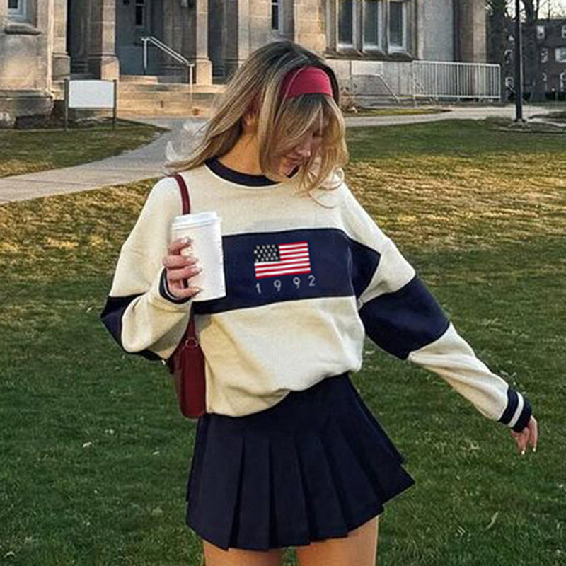 Maxct Nitya 1992 Flag Sweater