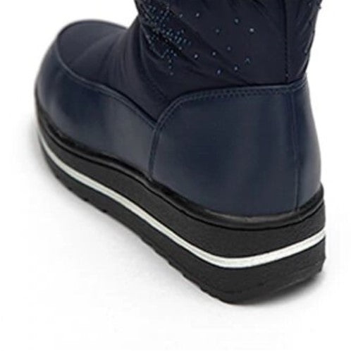 Thick Mid-Calf Snow Boots With Velvet Lining Maxct