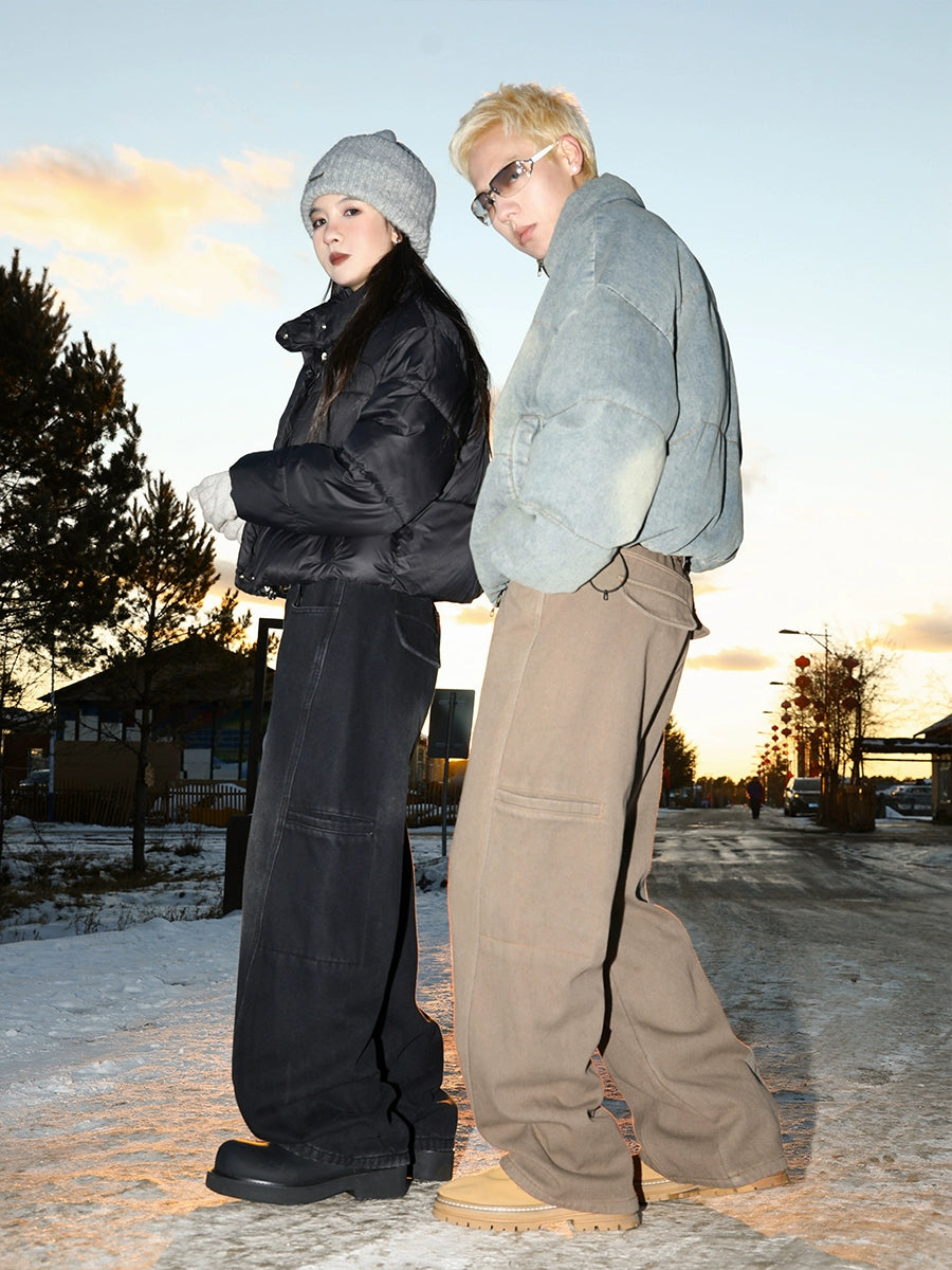MANYSTON Twilight Washed Trousers Maxct