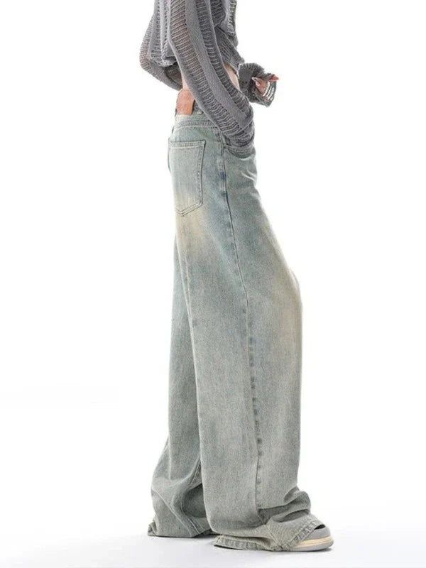 High Waisted Baggy Jeans Bliss for Women Maxct
