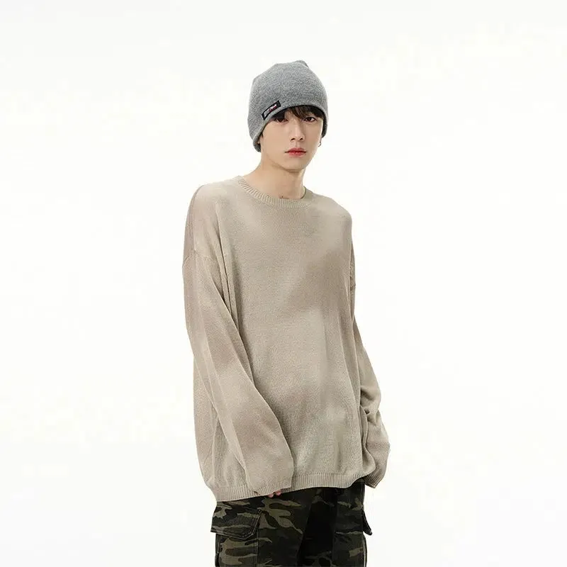 Maxct Lightweight Oversized Tie-dye Sweater