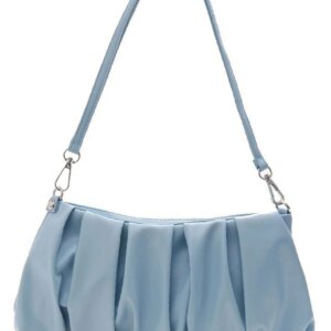 Bag For Love - Minimalist Ruched Bag - Women Maxct Bags