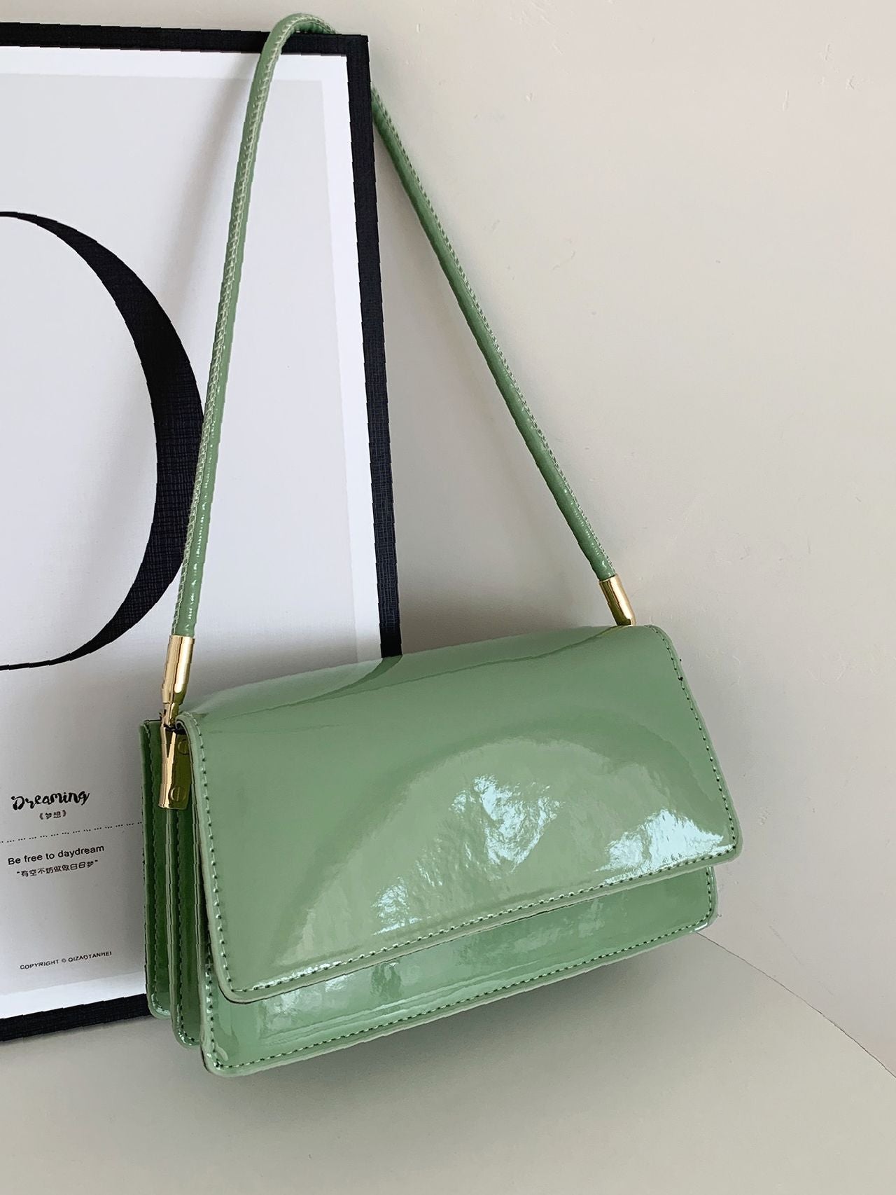 Bag For Love - Patent Maxct Bag  - Women Maxct Bags
