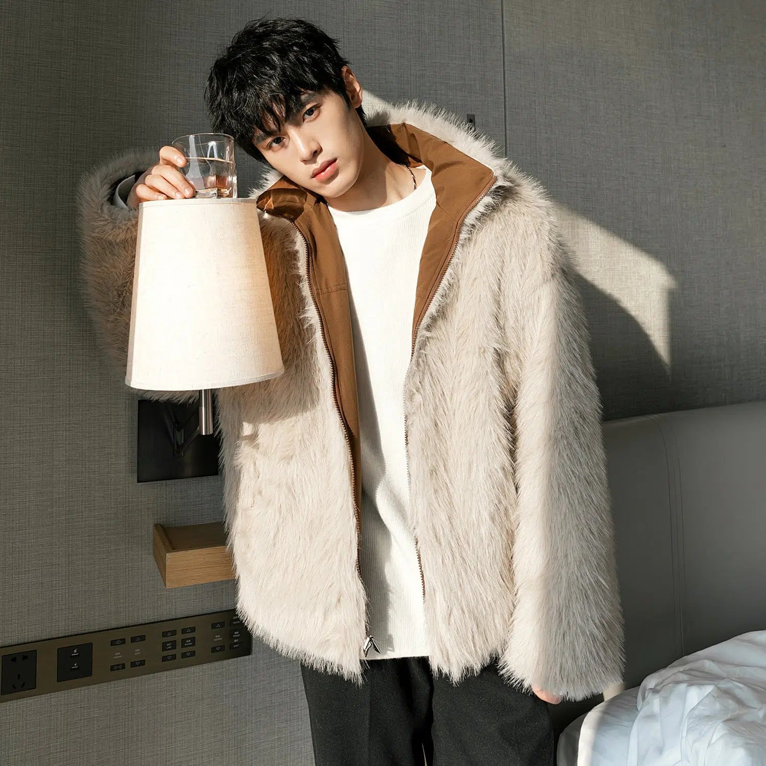 Maxct Doube-Side Faux Fur Coat