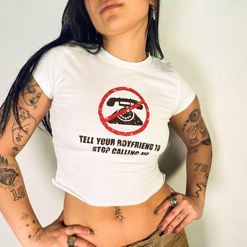 Maxct &Tell Your Boyfriend Crop Top