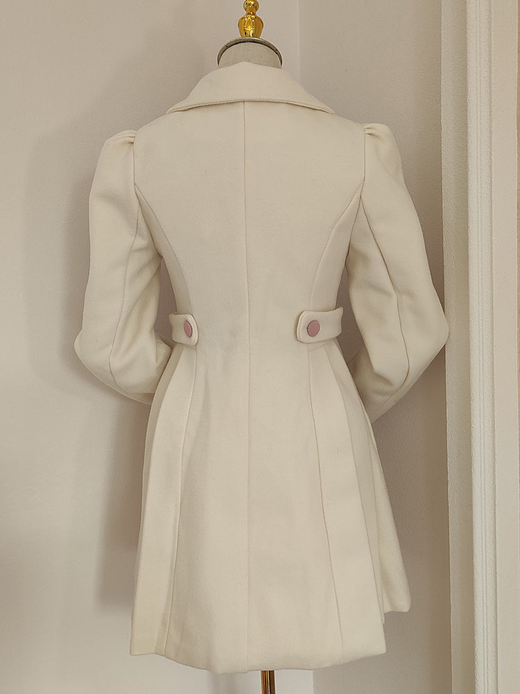 Sweet Bow Dress Coat Maxct