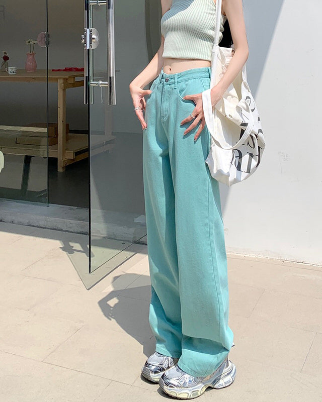 Candy Cloud High Waist Jeans Maxct