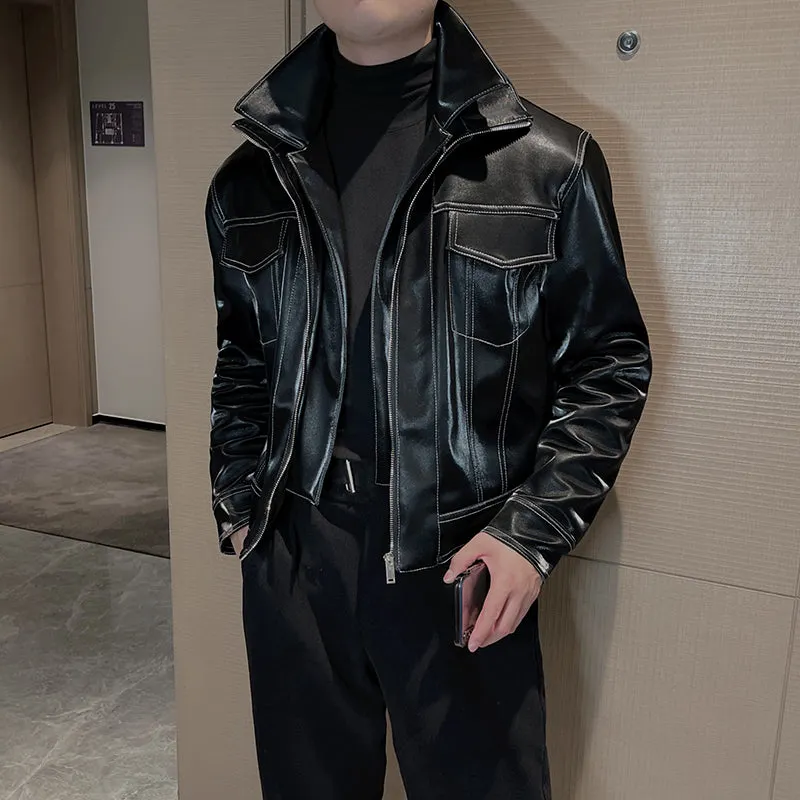 Maxct Topstitch Thick Short  Jacket