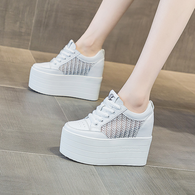 Women's Summer Mesh Air Sneakers Mixed Colors. High Heel - true-deals-club