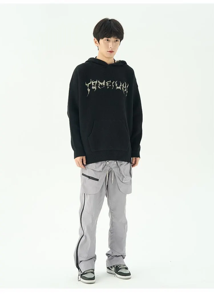 American Knitwear Hooded Sweater for Men - true deals club