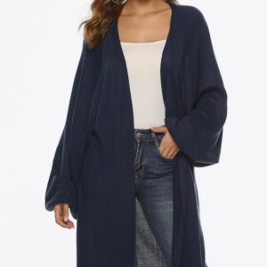 Maxct &Long Sleeve Open Front Cardigan