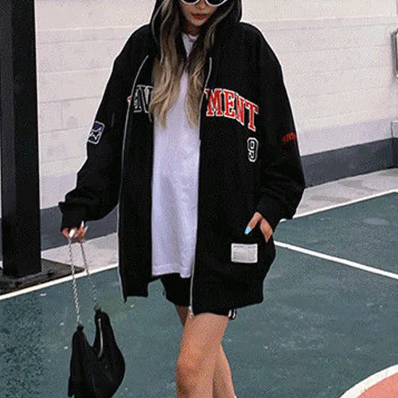 Maxct Hooded Cardigan With Zipper