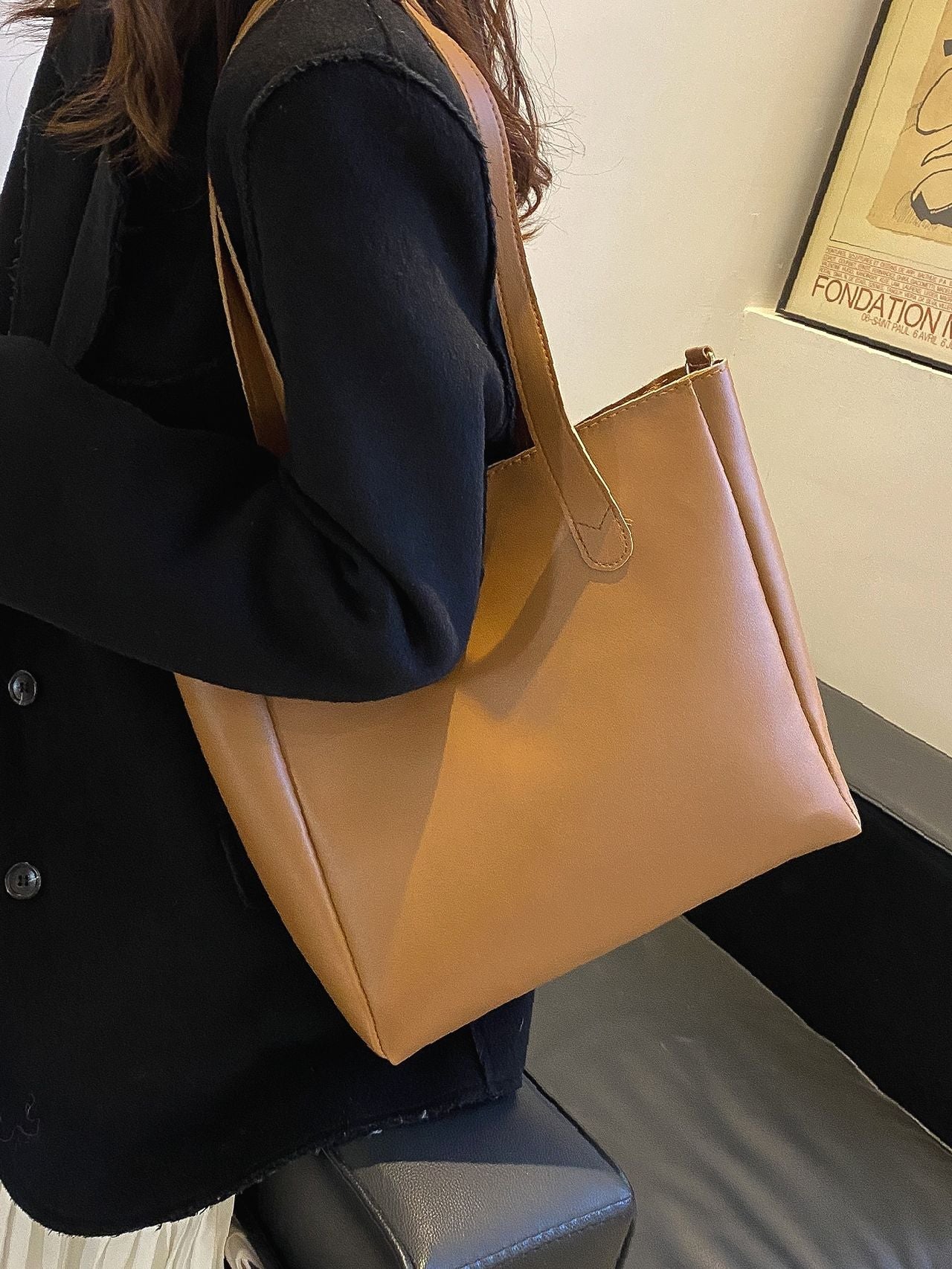 Maxct - Minimalist Shoulder Tote Bag  - Women Tote Bags