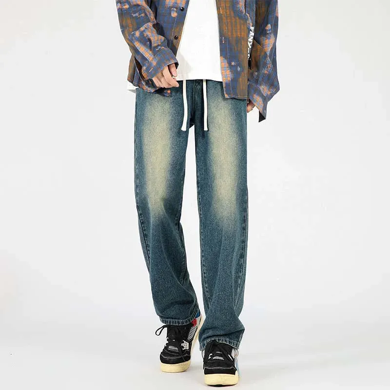 YDS Essential Drawstring Washed Jeans Maxct