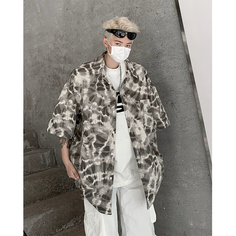 Vatican Leopard Short Sleeves Shirt Maxct