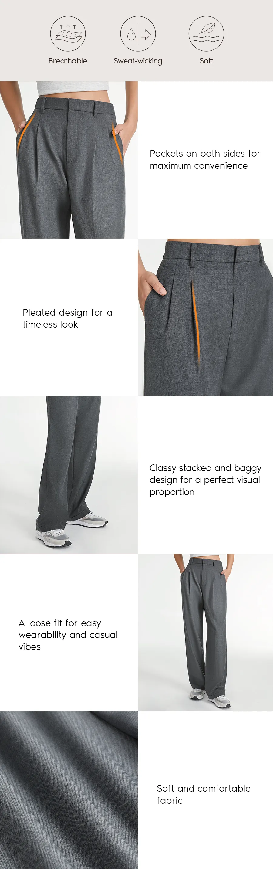 Airstream Straight Leg Dress Pants