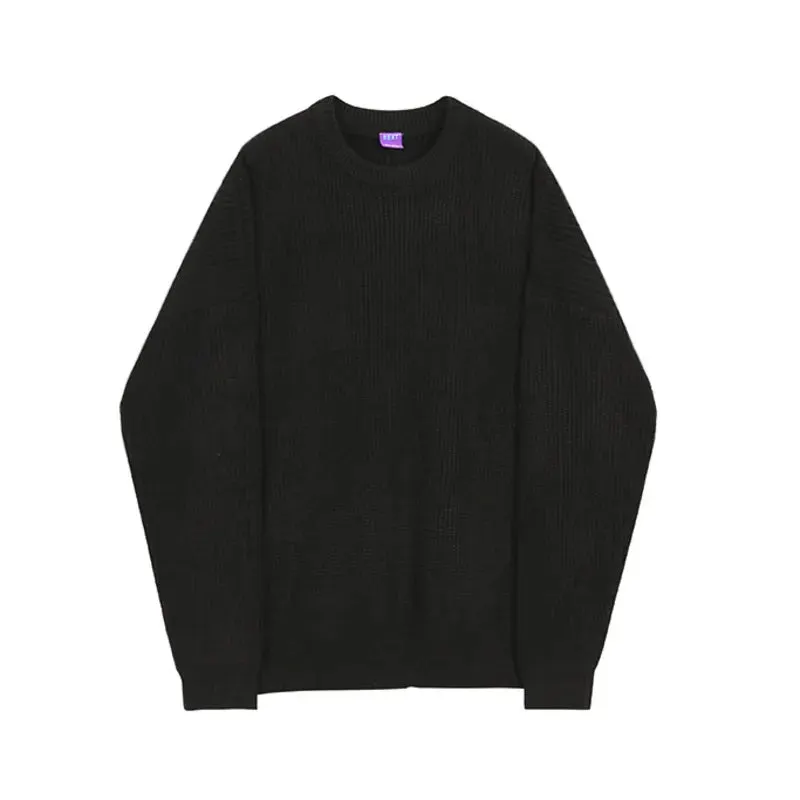 Maxct Autumn Rib Knit Sweater