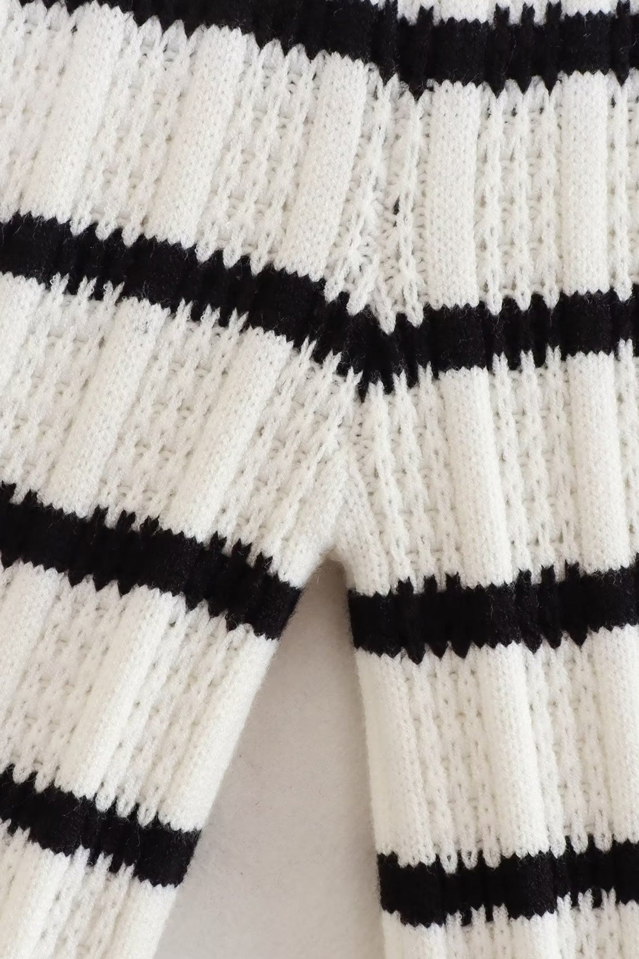 Maxct Striped Knit Tie-up Tank Top Pants Suits