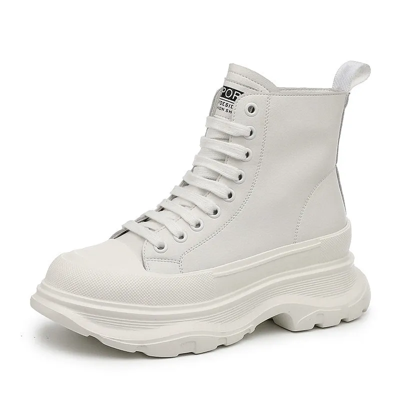 Chunky Canvas Sneakers for Women Maxct