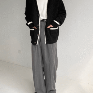 Maxct [Dazionsed] Trendy Design V-Neck Sweater Na602