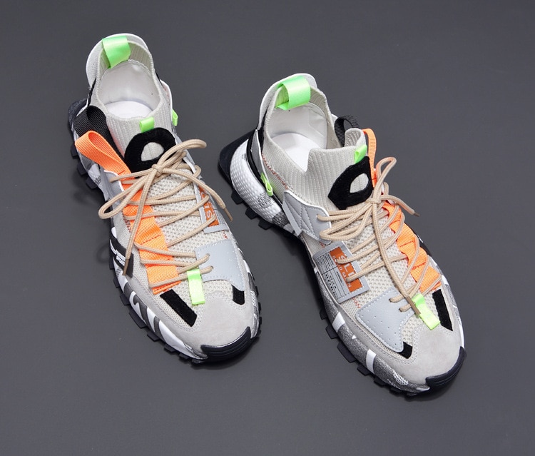 Breathable Lace-up Sneakers - true-deals-club