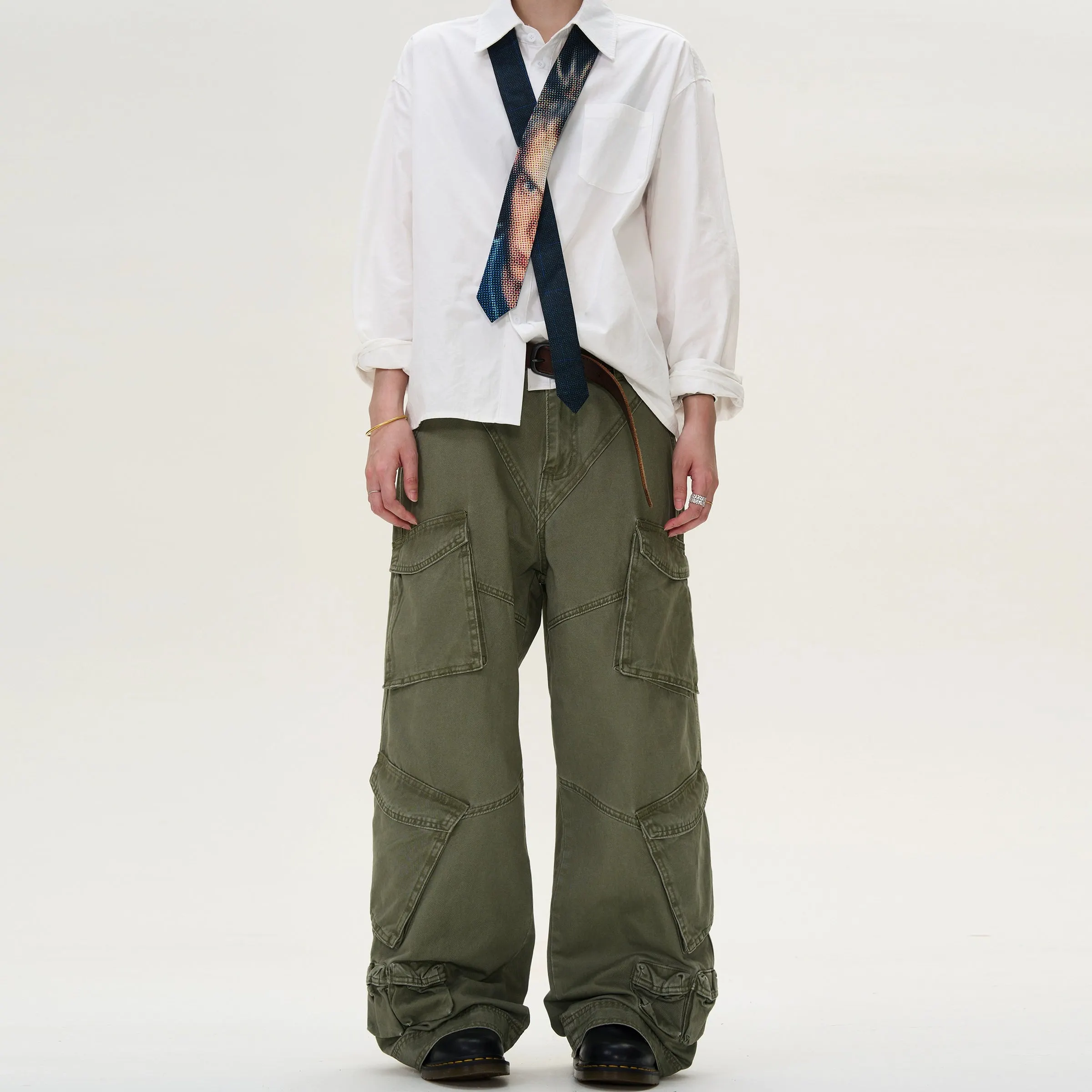 Madwitch Positioned Pockets Pants Maxct