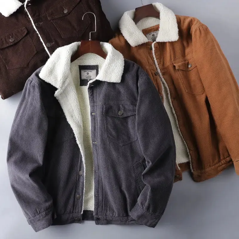 Maxct Sherpa Washed Corduroy Jacket