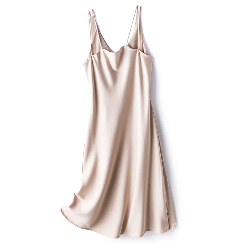Maxct Maxct Chiffon Dress Retro Cold Wind With Long Skirt Spring Long French Halter Skirt