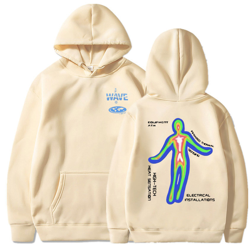 Unisex Thermal Graphic Print Hoodies Maxct