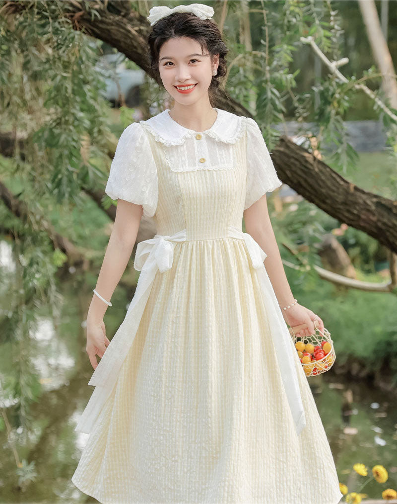Gingham Picnic Twofer Dress Maxct