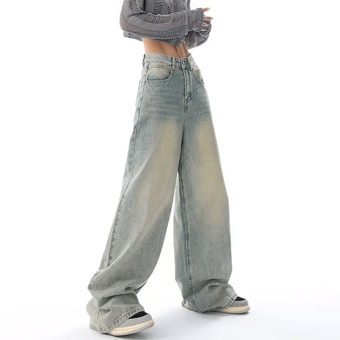90's Light Wash Baggy Jeans Maxct