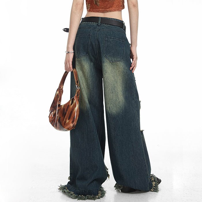 Star Girl Destroyed Jeans Maxct