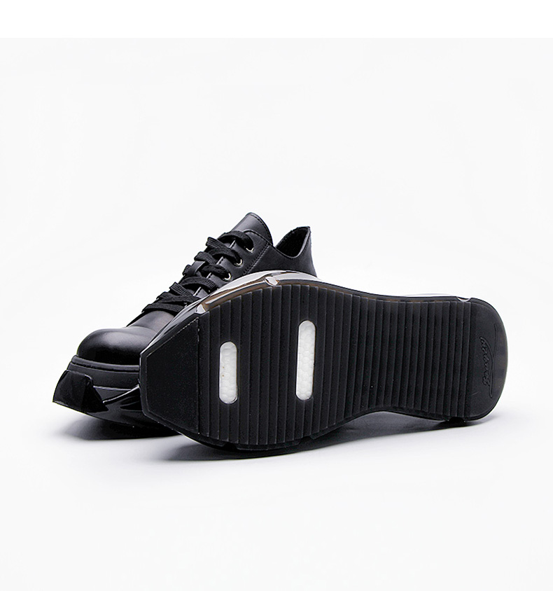 Men's Clear Sole European Sneakers - true deals club