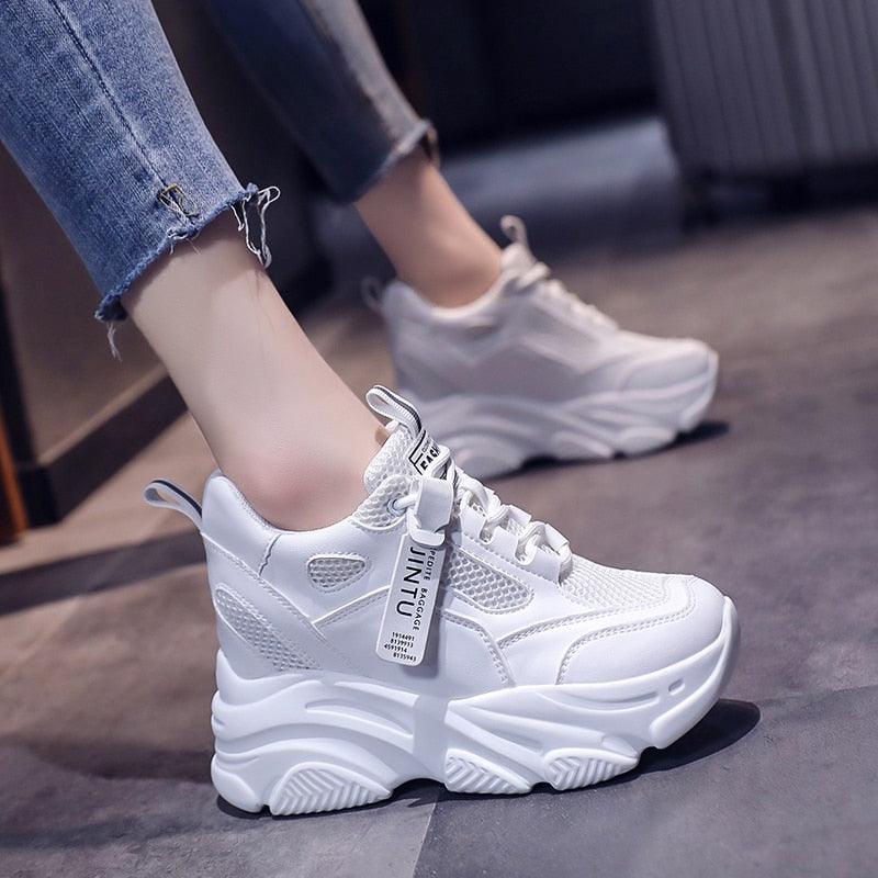 Wedge Platform Chunky Sneakers for Women Maxct
