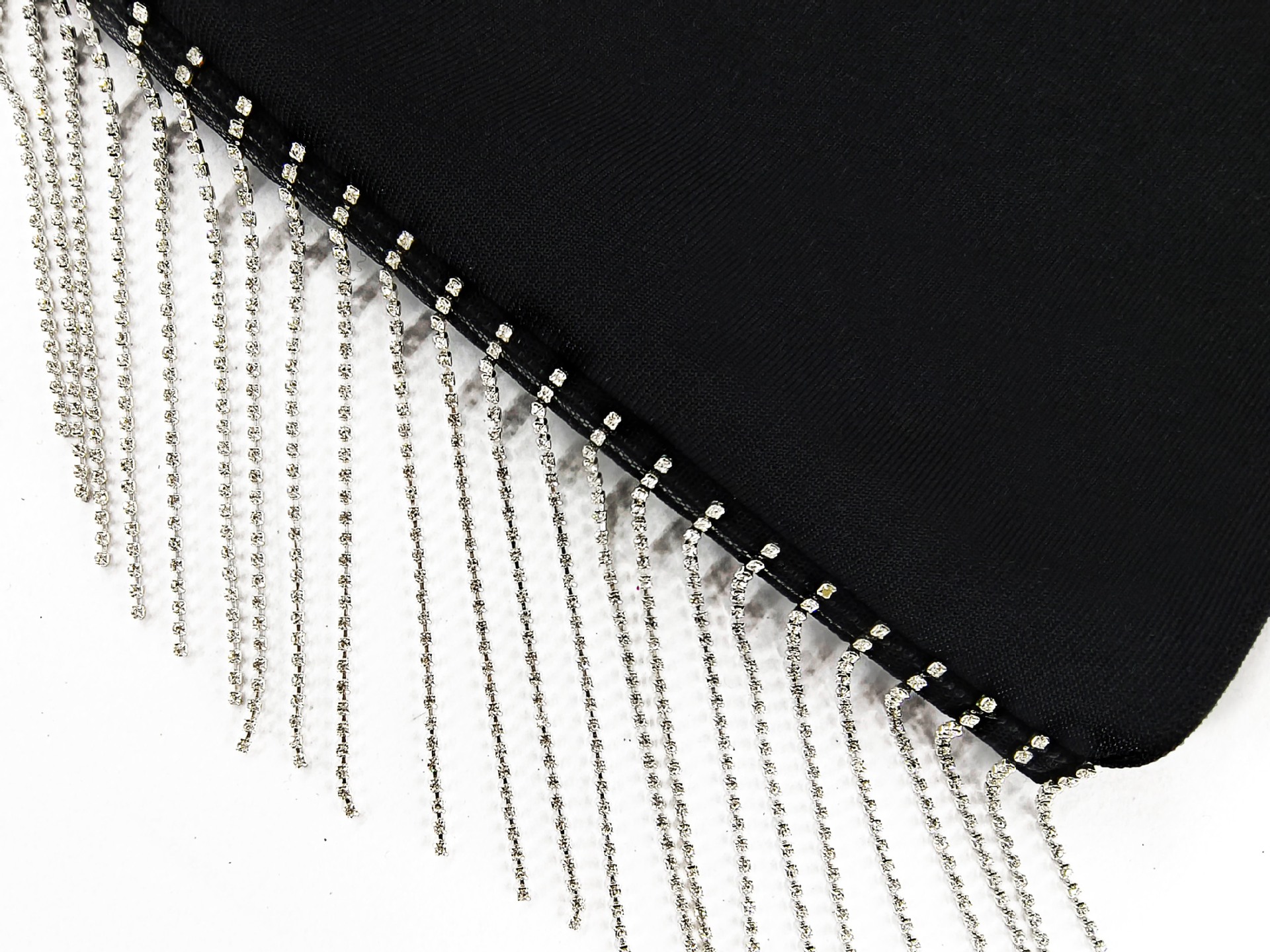 Women's Summer Women 2024 Diamond Tassel Strapless Bandage Dress Sexy Party Dress