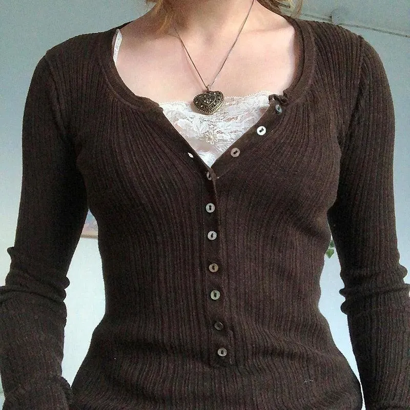 Maxct &Fairy Grunge Button Front Top