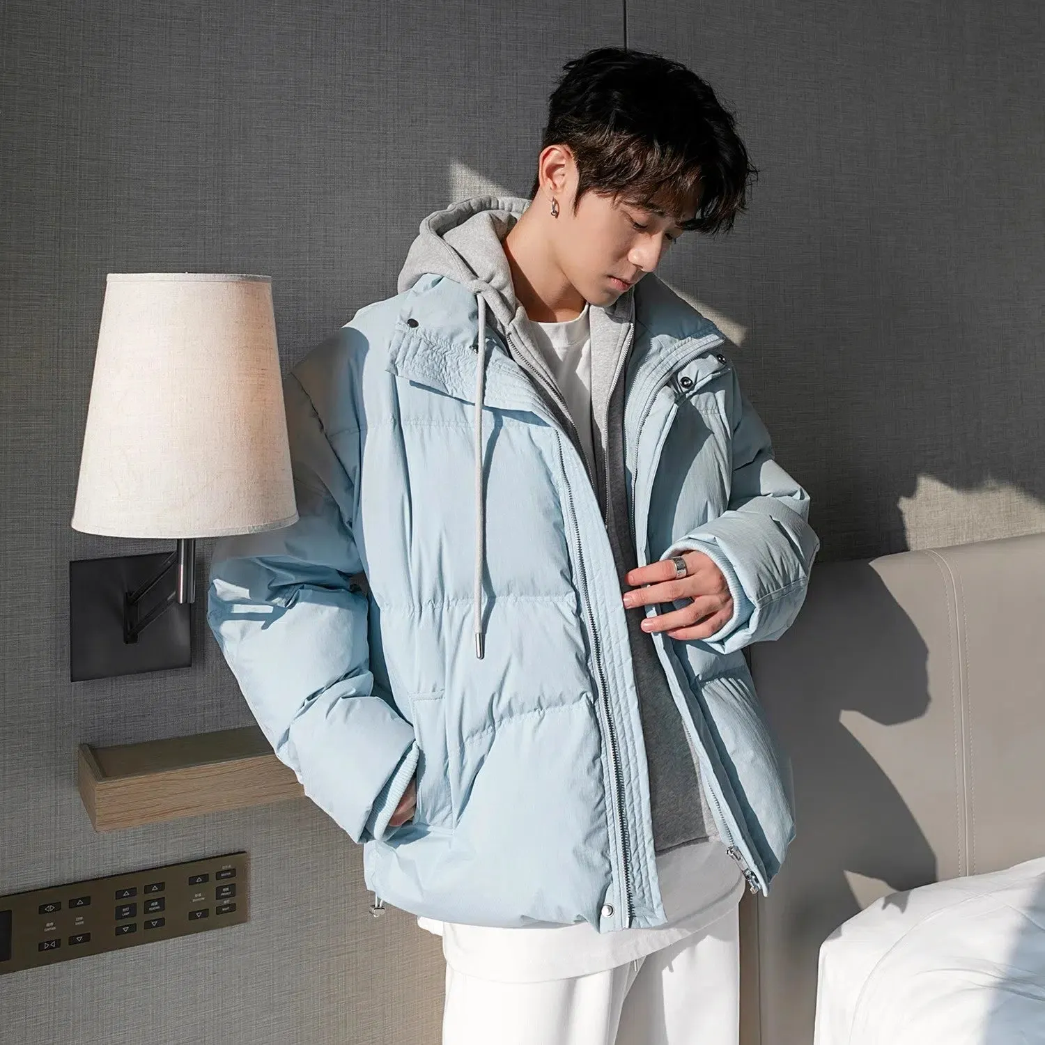 Maxct Two Pieces Hooded Puffer Jackets