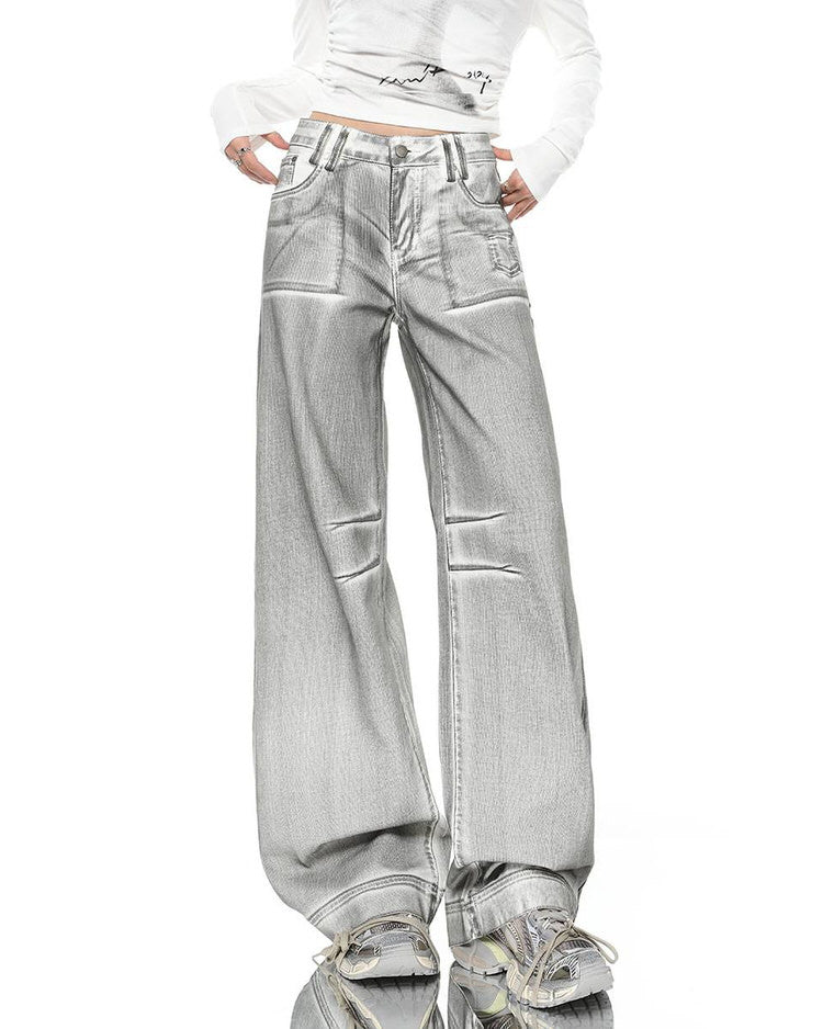 High Fashion Silver Jeans Maxct