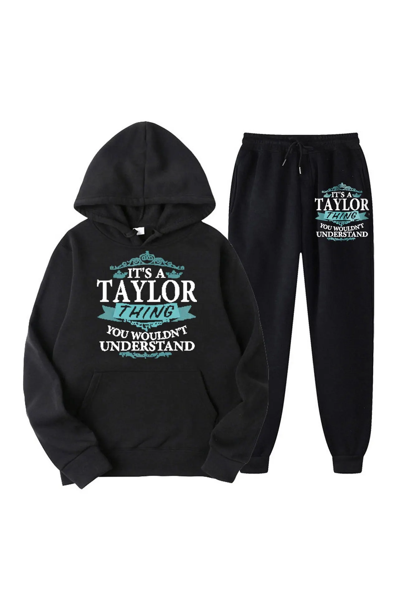 Maxct Taylor's Graphic Hoodie Long Pants Suits