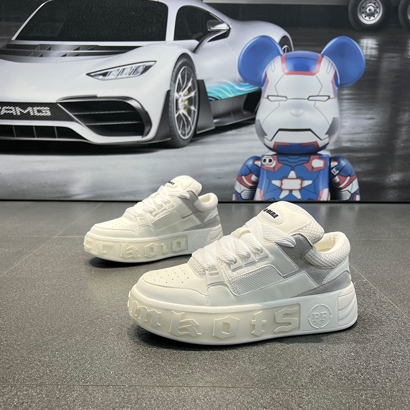 sneakers microfiber leather shoes - true deals club